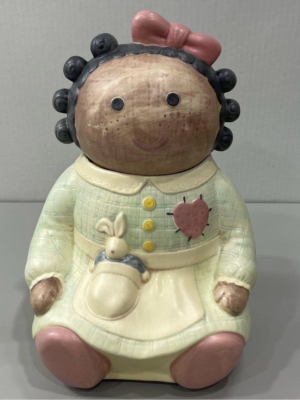 “Spice” Rag Doll Cookie Jar from Treasure Craft